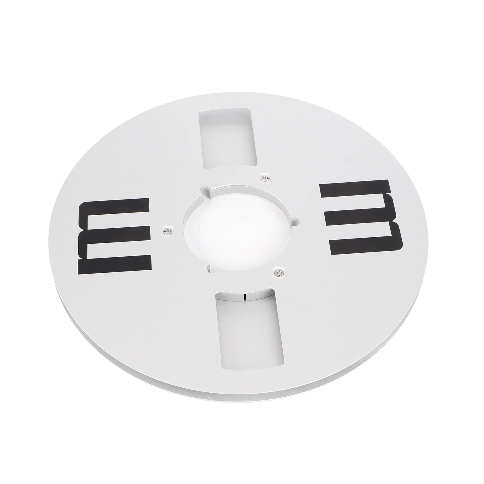 بكرة تناول شريط الصوت 1/4 10.5 بوصة بكرة شريط فارغة تحسين جودة الصوت سبائك الألومنيوم 4 ثقوب لأشرطة 1/4 بوصة #5