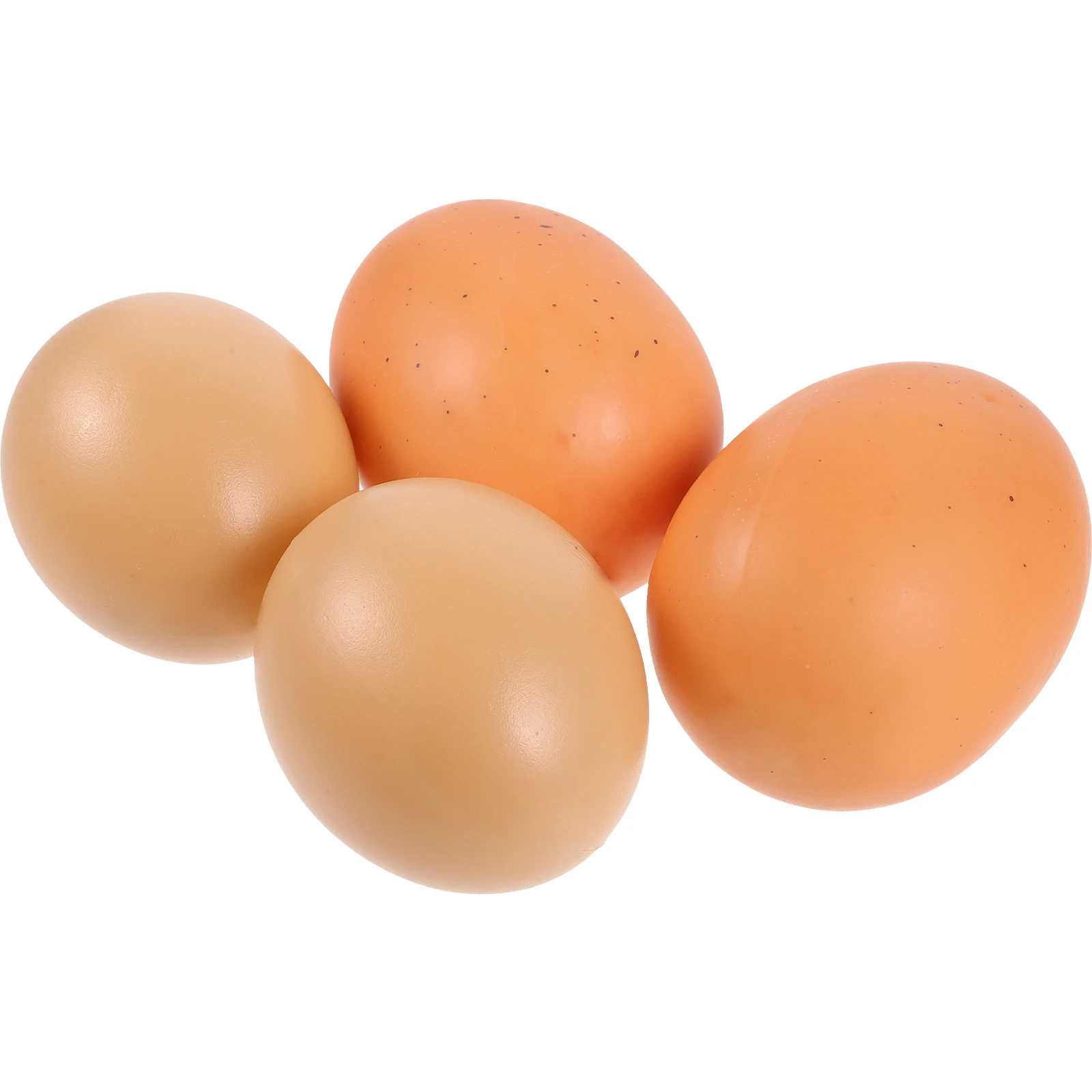 

4 Pcs Fake Eggs Foam Craft Decorative Props for Desktop Party Simulation Egg Paintable Safe Easter Art Activity