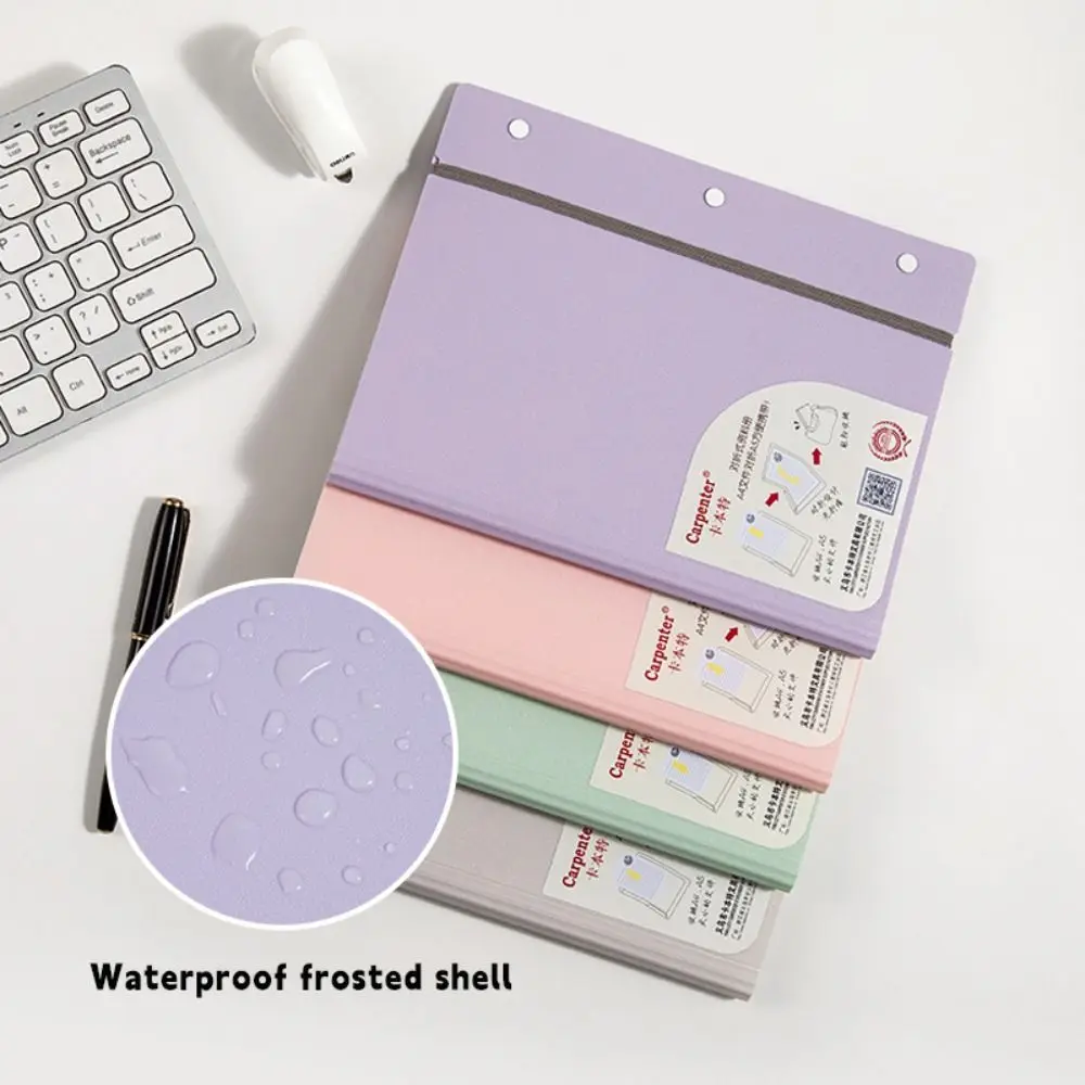A5 To A4 File Folder Foldable With Insert Pages Storage Booklet Waterproof Multi-layer Document Organizer School Office