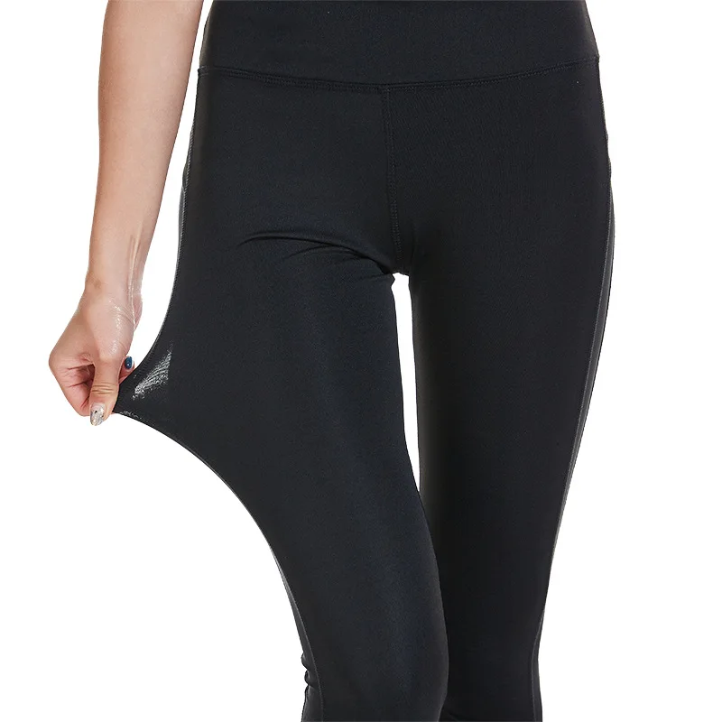 Dames Kant Mesh Leggings Broek Doorschijnende Leggings Fitness Hardlopen Sport Strakke Broek Yogabroek Legging Vrouwen