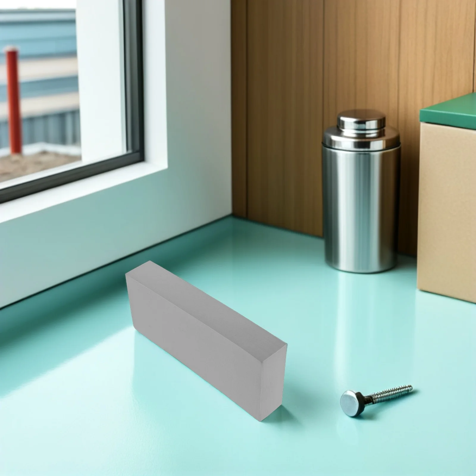 

2Pcs Window Condensation Absorber Strip 2.8x6.7 Inch Thick Sponge Window Sill Water Absorber Anti Leakage Strip Home Moisture