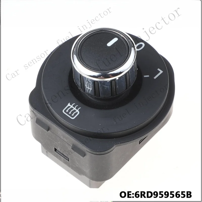 Q+ Rearview Mirror Adjust Knob Button Switch For VW POLO 6R 6C HATCBACK