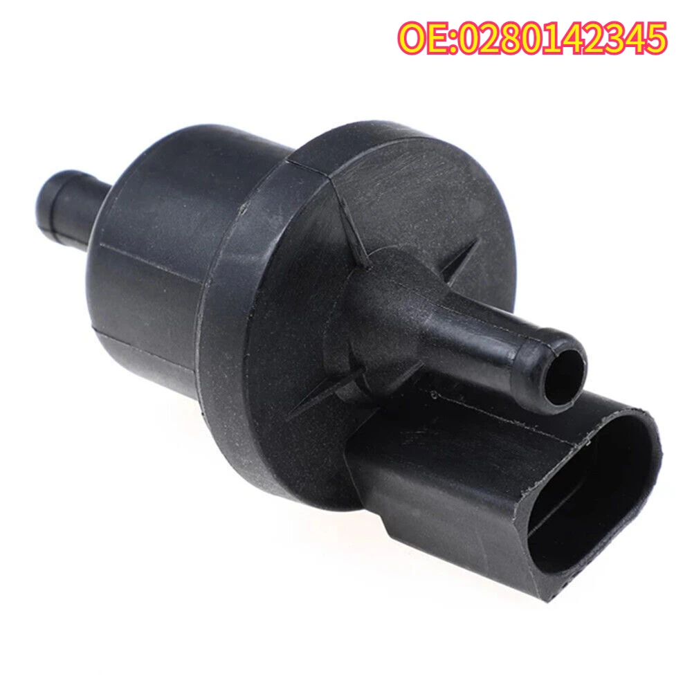 

High quality New For 0280142345 Fuel Tank Vapor Canister Purge Solenoid Breather Valve VW Jetta Golf Eos Audi A2 Seat Skoda