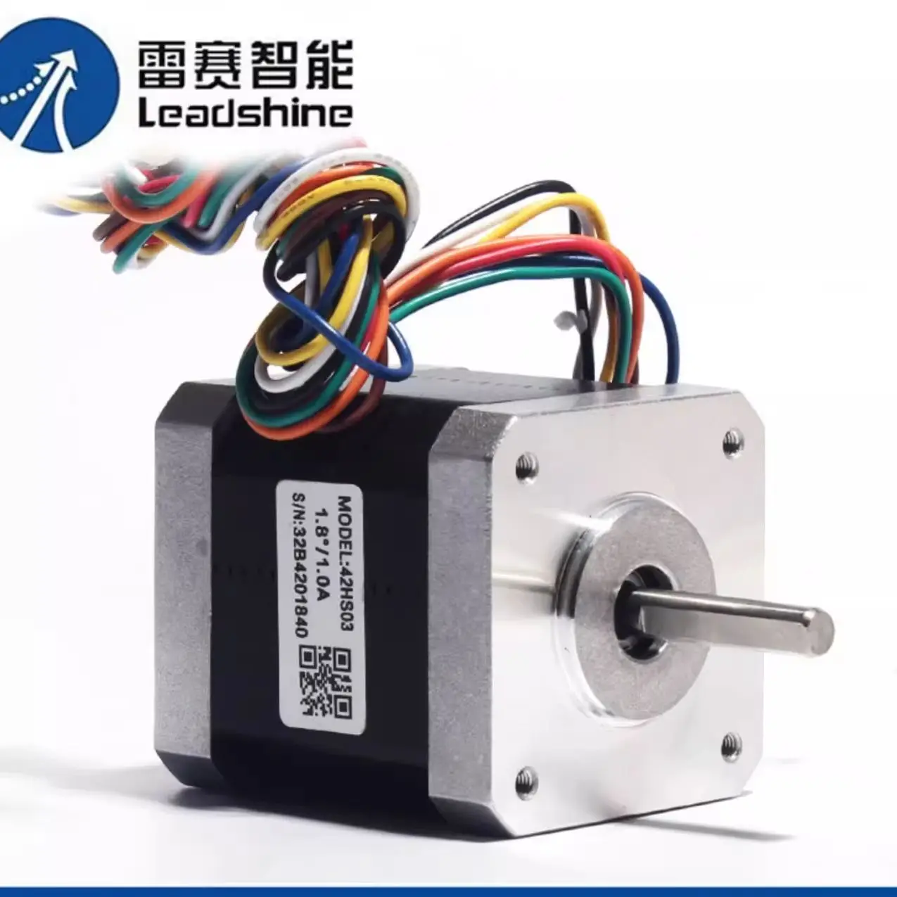 42CM06  Leadshine NEMA 17 Stepper Motor with 0.6N.m Holding Torque 2 Phase Step Motor 4 Wires Shaft Size 5m