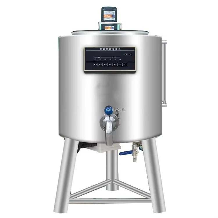 50L Low and High Temperature Pasteurization Machine/milk Ice Cream Pasteurizer/milk Pasteurization Sterilizer with Refrigeration