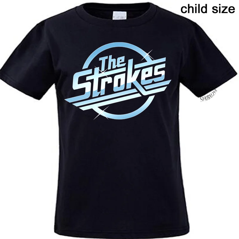 Children Summer Tops The Strokes T Shirt Indie Rock Band new cotton tshirt for boys kids fashion tees