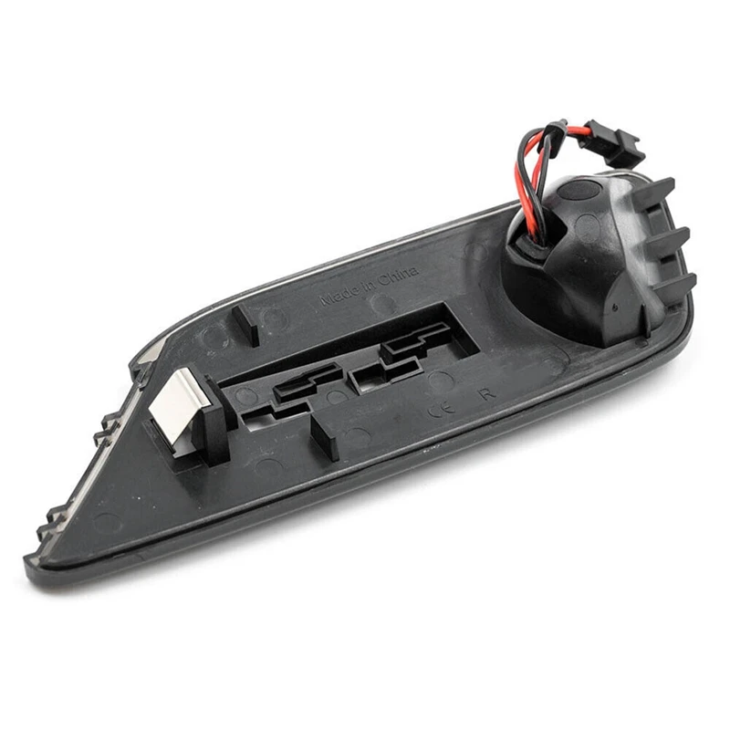 Luz LED de posición lateral dinámica, lámpara de señal de giro para Mini Cooper F54 Clubman 16-23 63137358469,63137358470, negro ahumado