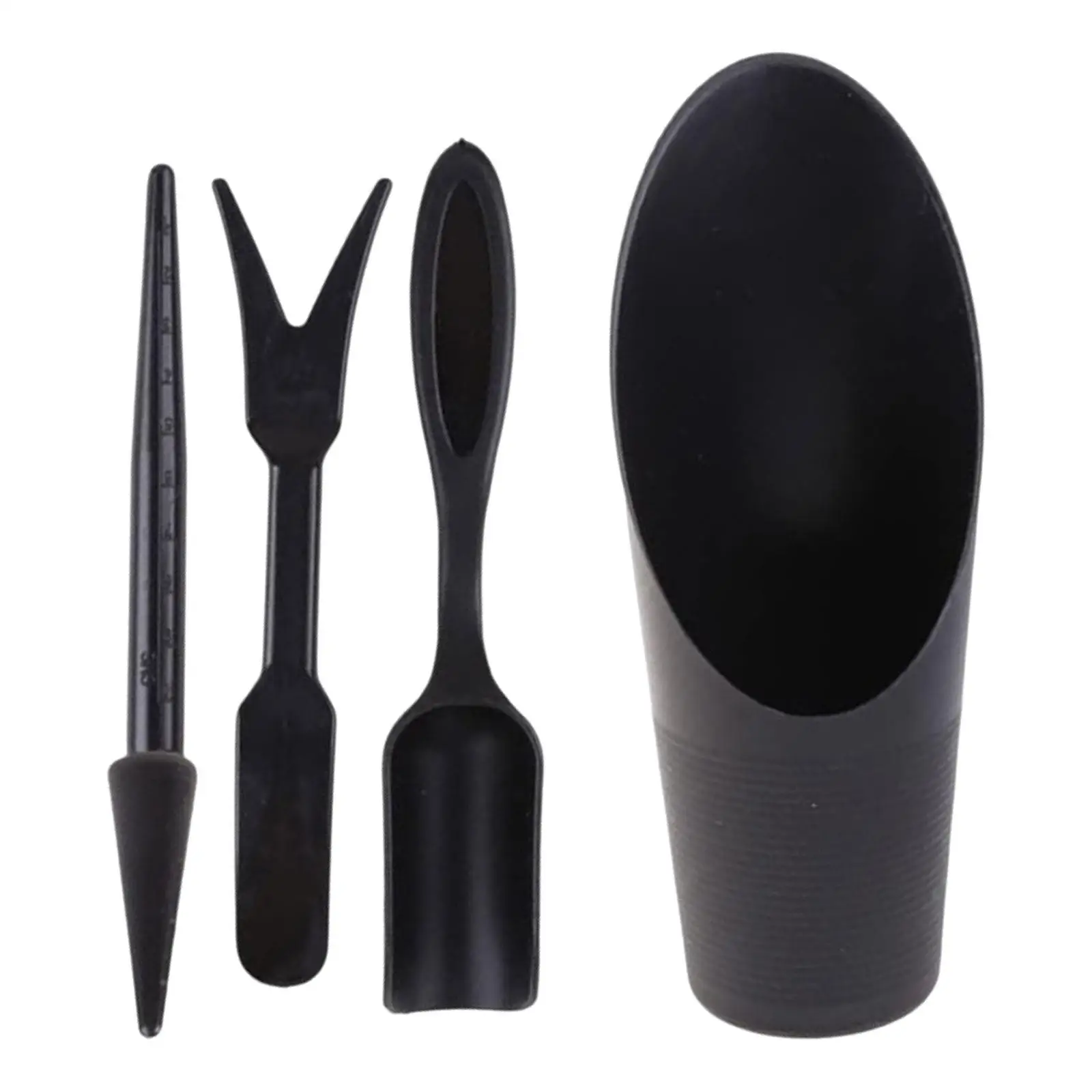 Mini Garden Tool Set Plastic Soil Scoop Succulent Bonsai Potting Shovel for Home Gardening Accessories and Outdoor Use