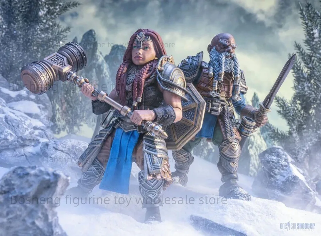 

In Stock: The Mythical Legion of The Four Horsemen, Star Bear Wave, Dwarf Double Set, 1/12 Action Figure Figure