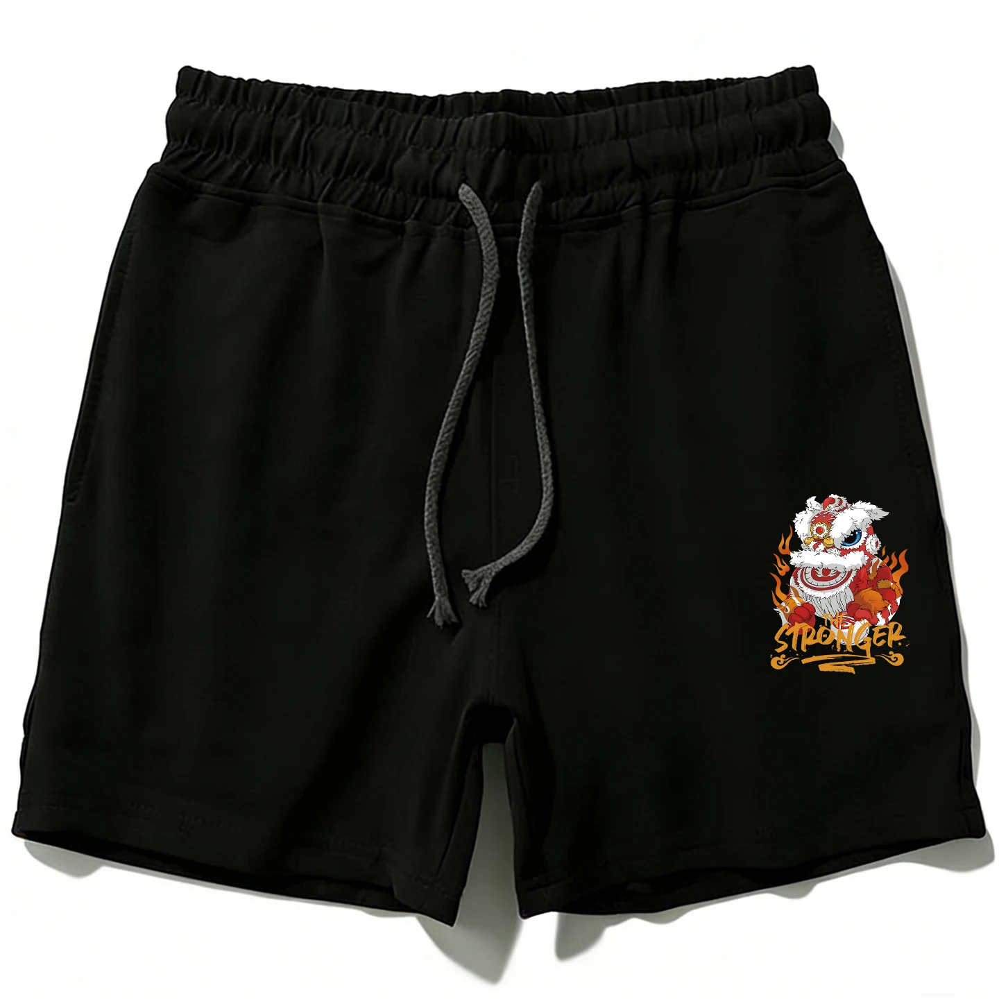 

Мужские летние спортивные шорты из чистого хлопка, повседневные, для отдыха, средней длины, для дома, пляжа, улицы, 4-х секционные брюки