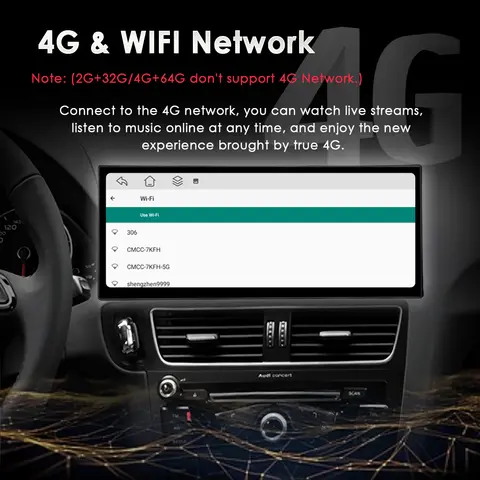 Android 14 Bilradio CarPlay För Audi A1 2012-2018 GPS Bilmultimediaspelare Navi Stereo DSP WIFI BT QLED Pekskärm VHD RHD 8 best sales Audi A1-radio - №6