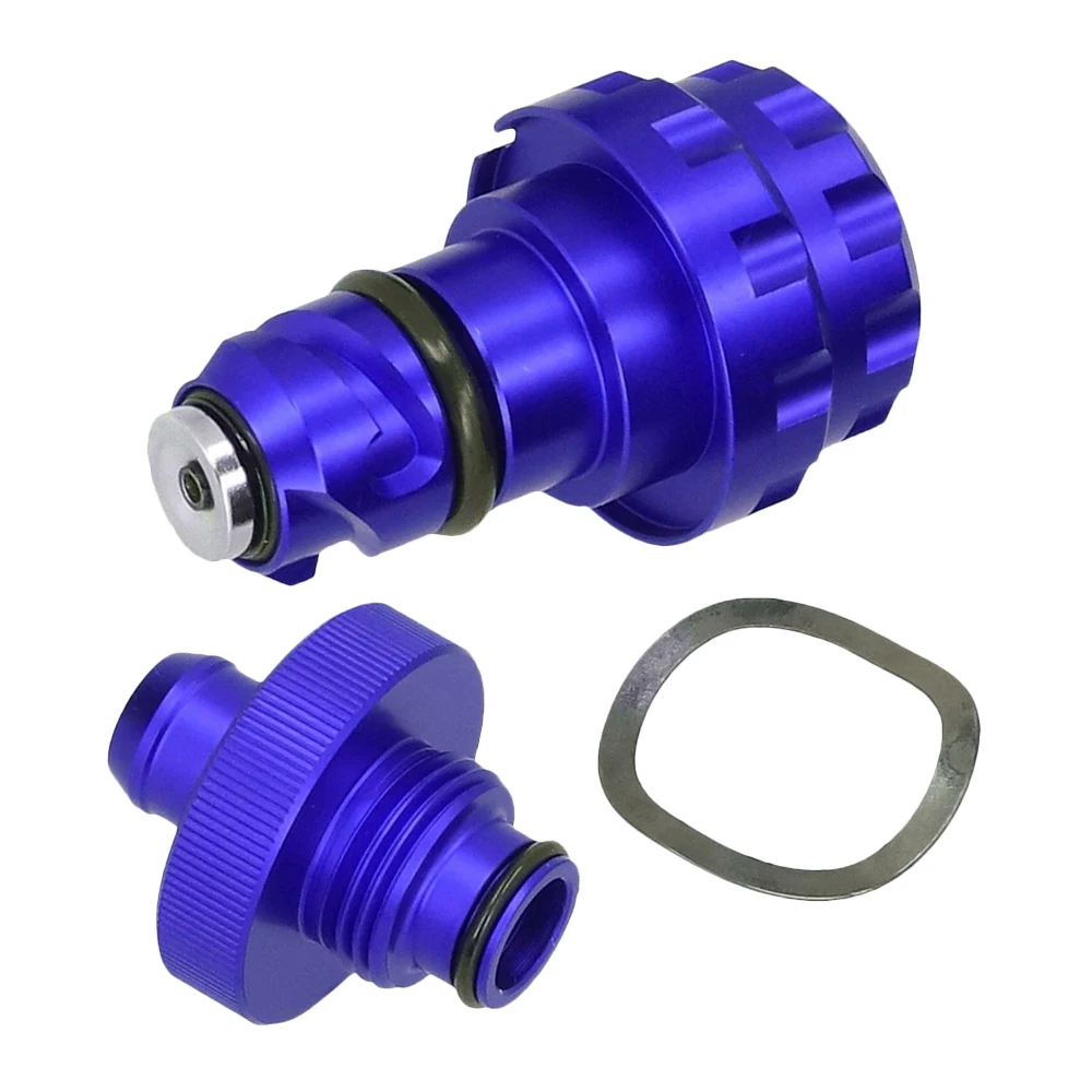 1 set Oil Drain Valve Aluminum Alloy Quick Drain For Ford F150 XLT Lariat Raptor King Ranch Platinum Mustangs