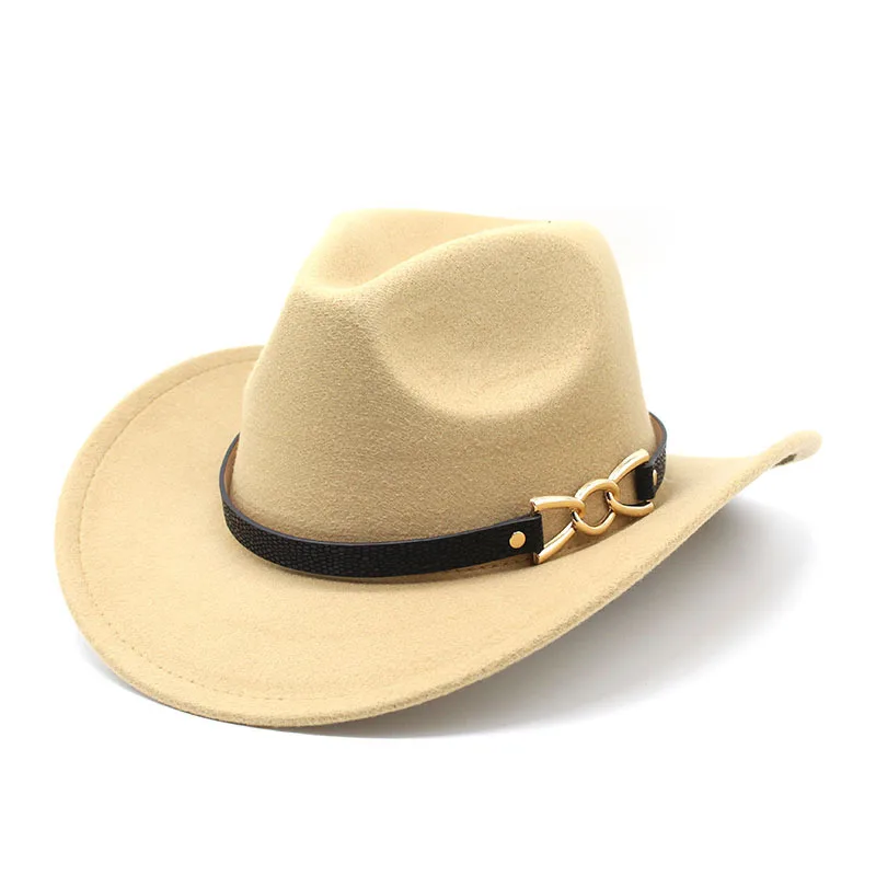 Vintage Unisex Vintage Wide brim fedora hat Cowboy hat cowboy girl western hat with tassel woven fedora hat with size 58-59cm