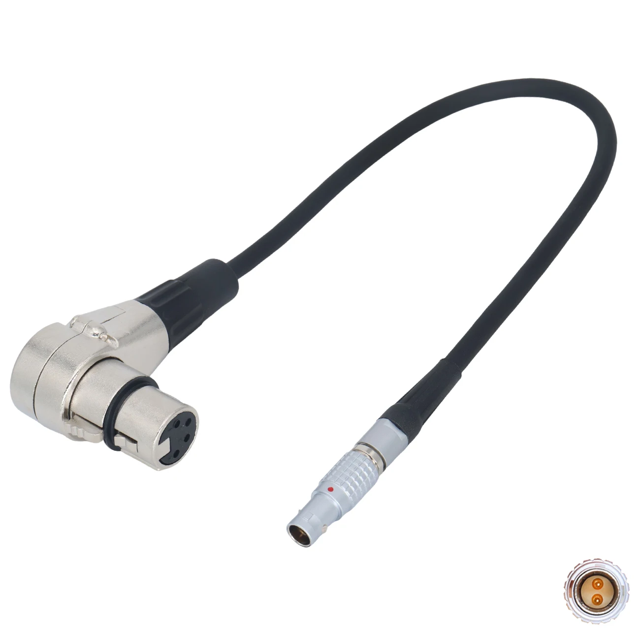New MotoCrane Titan LT Remote PTZ 14.4V 0B 2Pin To XLR 4Pin Power Cable For SONY Venice/Venice 2/F55 /Blackmagic URSA / Mini
