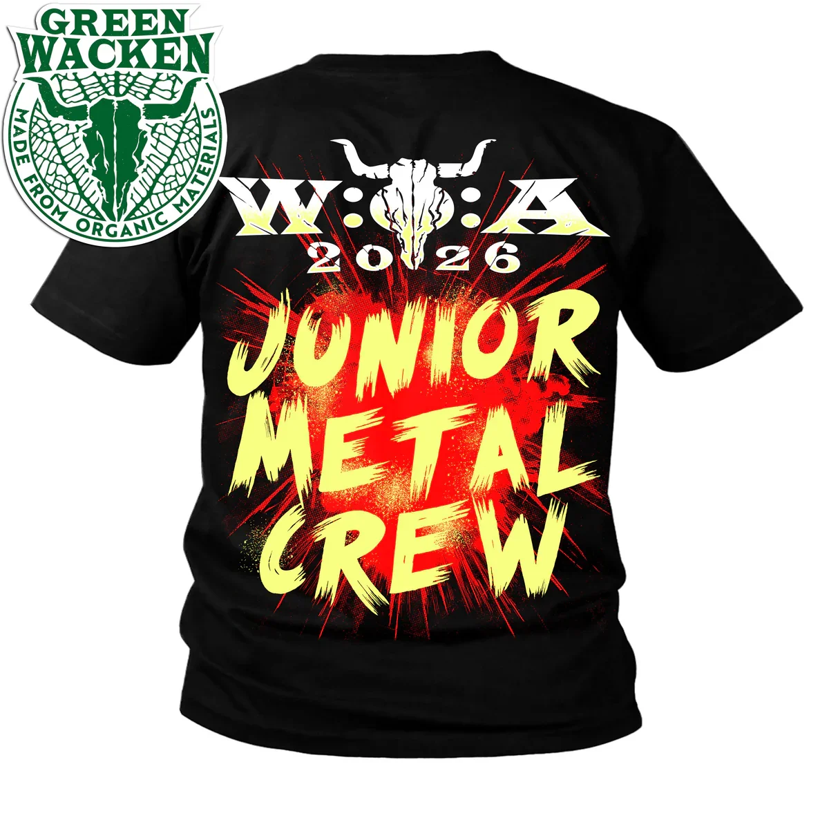 Wacken Open Air T-shirt Retro Heavy Metal Rock Music T-shirt Summer Pure cotton Men's T-Shirt Children's Clothing Tee Y2k Woman