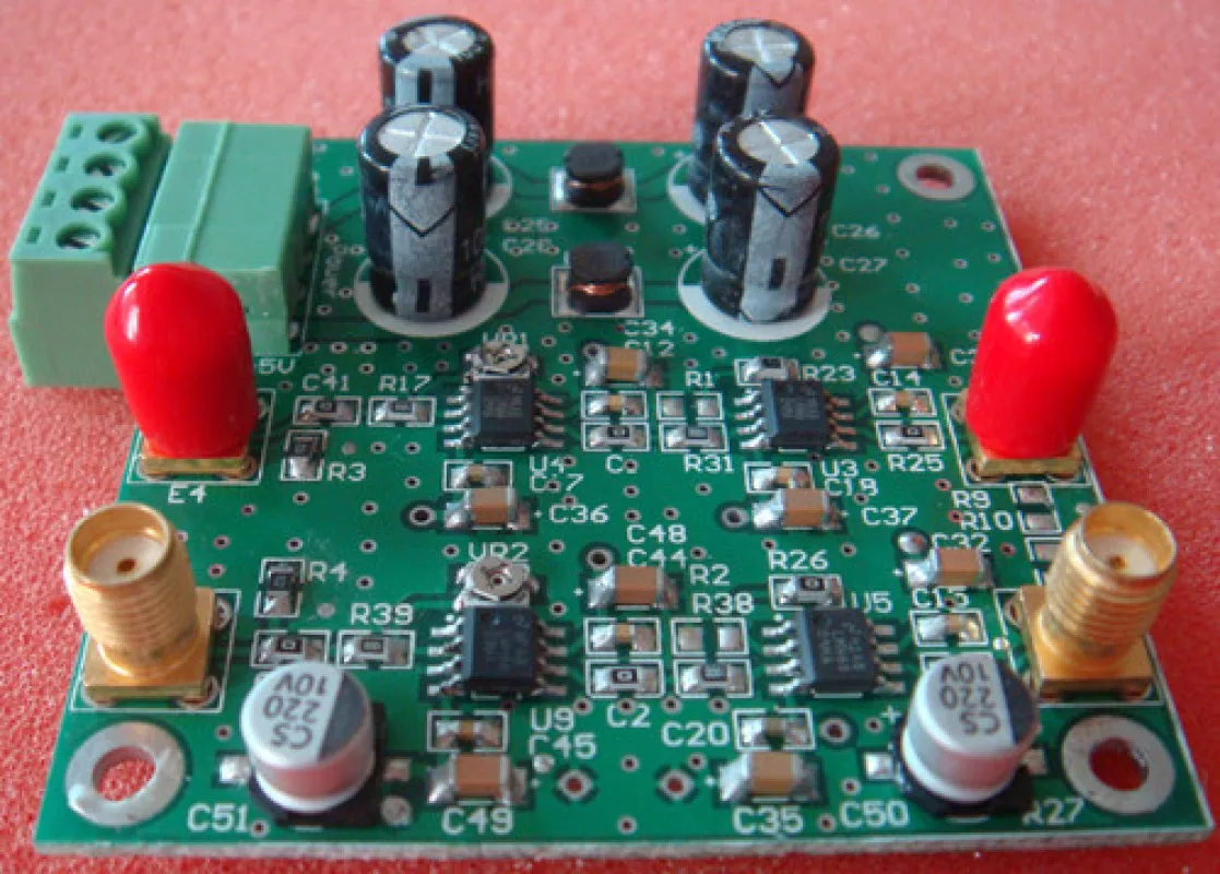 

Electronic Competition Module: High-frequency Amplifier Adjustable Amplification Module