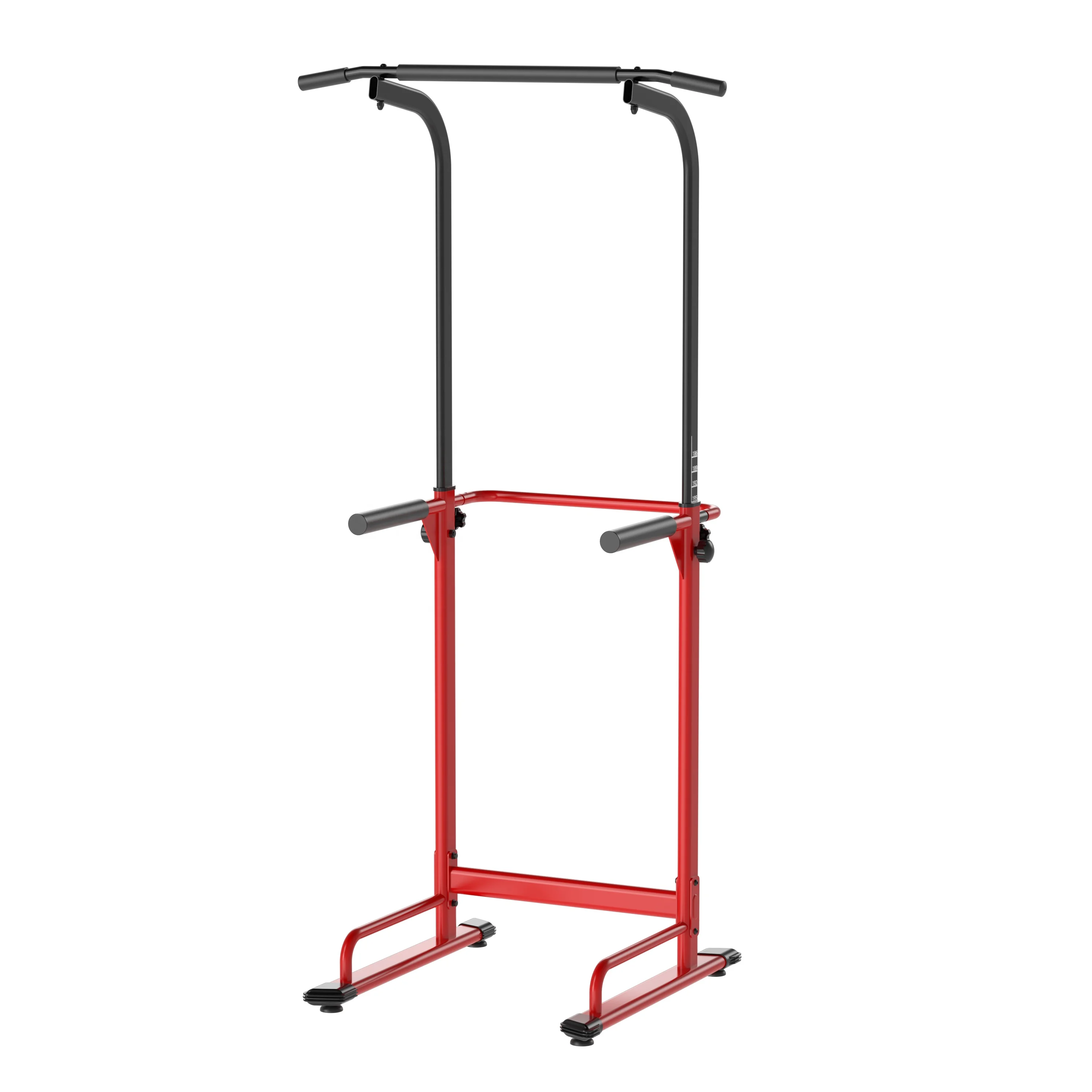 Multi-Function Power Tower Adjustable Height Home Fitness Workout Dip Station Pull up Bar