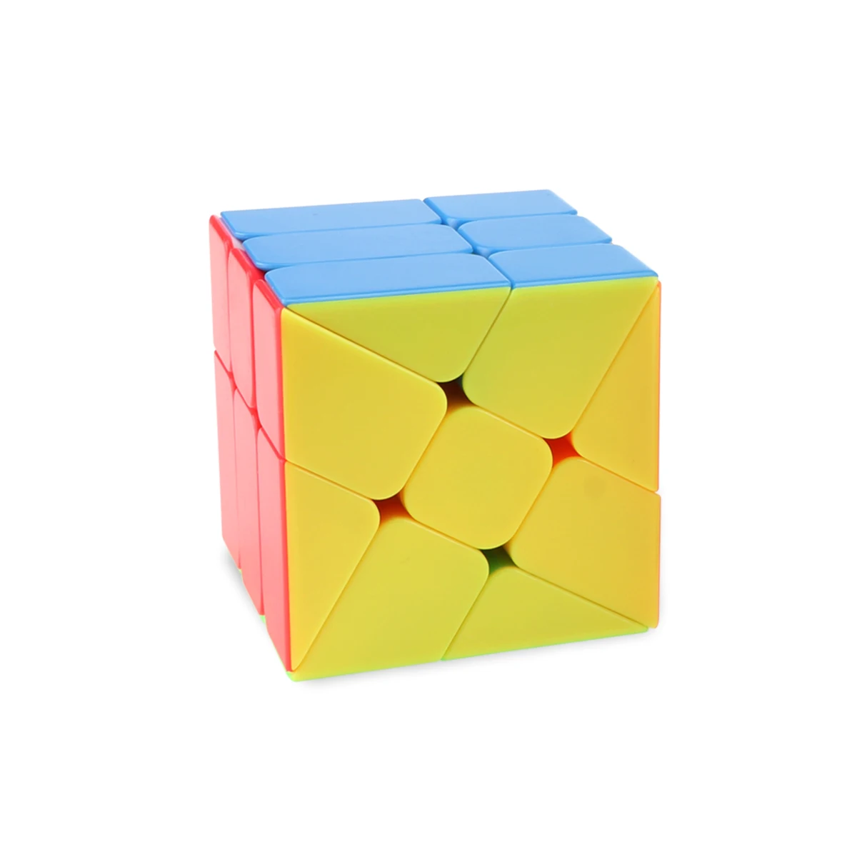 Yongjun Moinho de Vento Cubo 3x3x3 Cubo Mágico Cubos em Forma de Velocidade Brinquedos Educativos