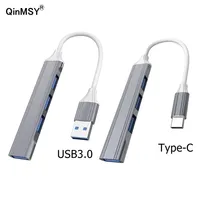 USB C HUB 3.0 Type C 3.1 4 Port Multi Splitter Adapter OTG For Xiaomi Lenovo Macbook Pro 13 15 Air Pro PC Computer Accessories