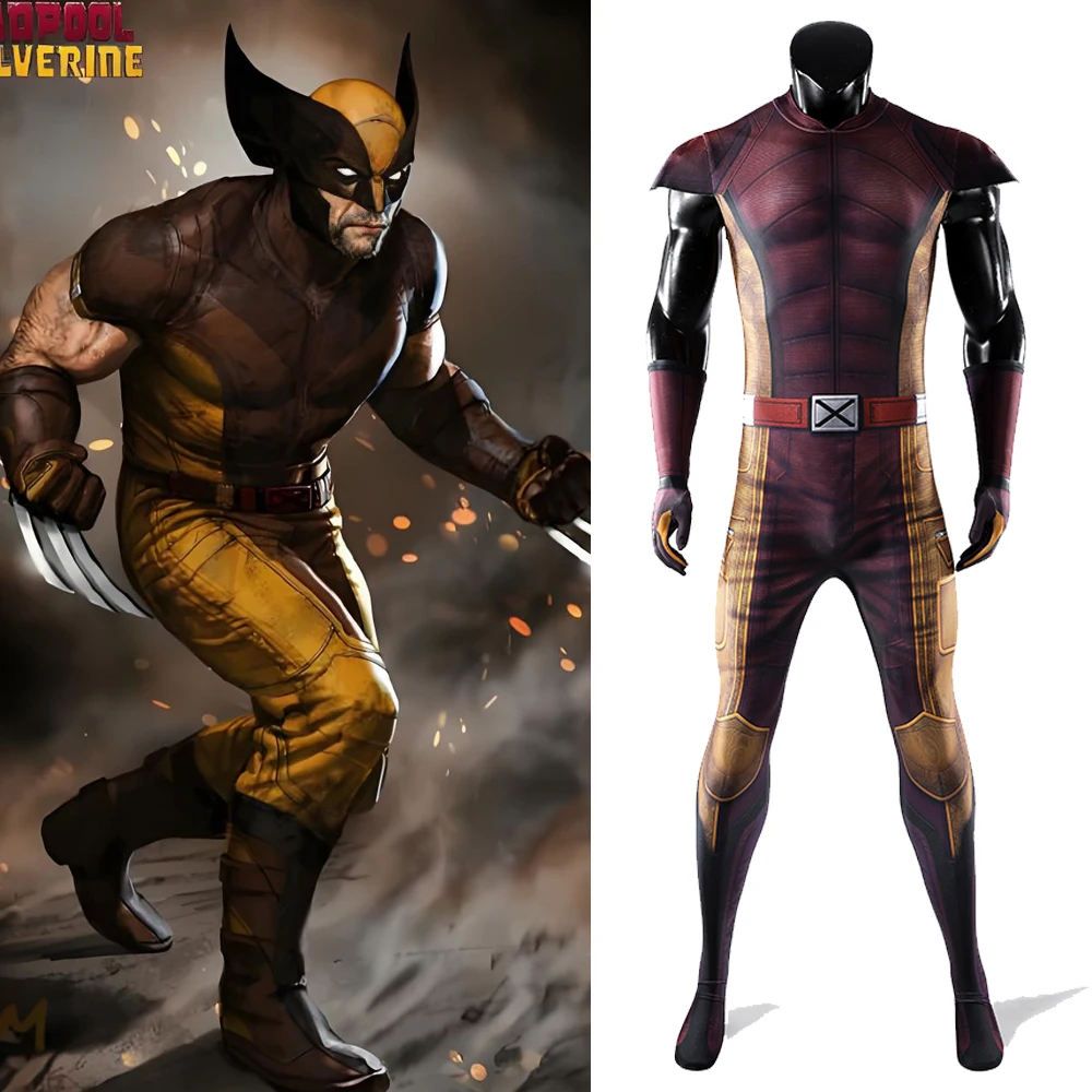 deadpool-wolverine-cosplay-wolverine-brown-suit-costume-superhero-3d-printed-spandex-bodysuit-outfits-halloween-costume-adult
