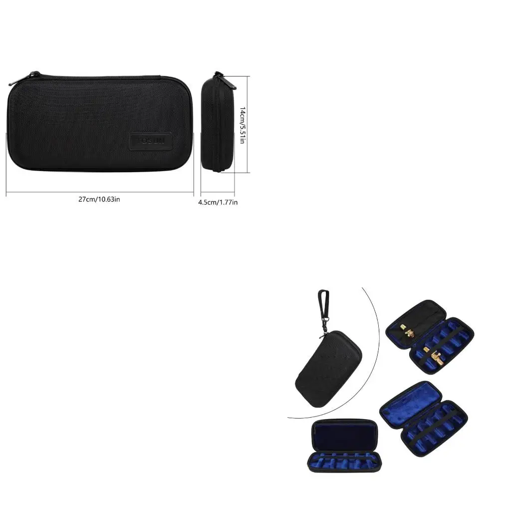 

Сумка для хранения мундштука для саксофона MultiSpace Футляр для мундштука для деревянных духовых инструментов