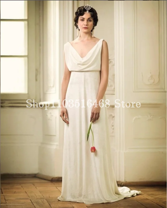 Historic Medieval Prom Dress War and Peace Tuppence Middleton as Helen Bezukhova White A-line Tailored Long vestidos