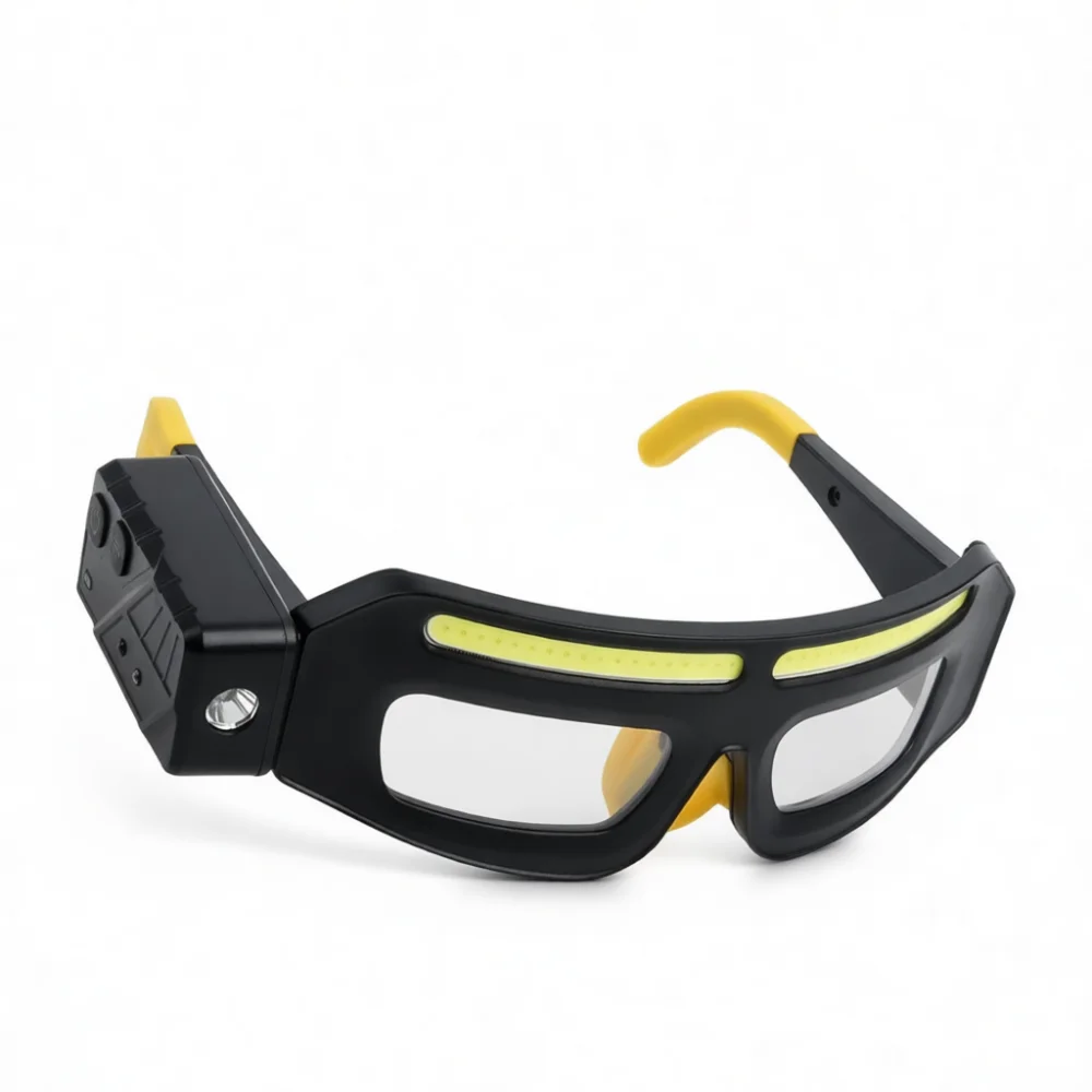 Running Gear Accessories - Linterna Frontal LED COB Profesional Recargable,