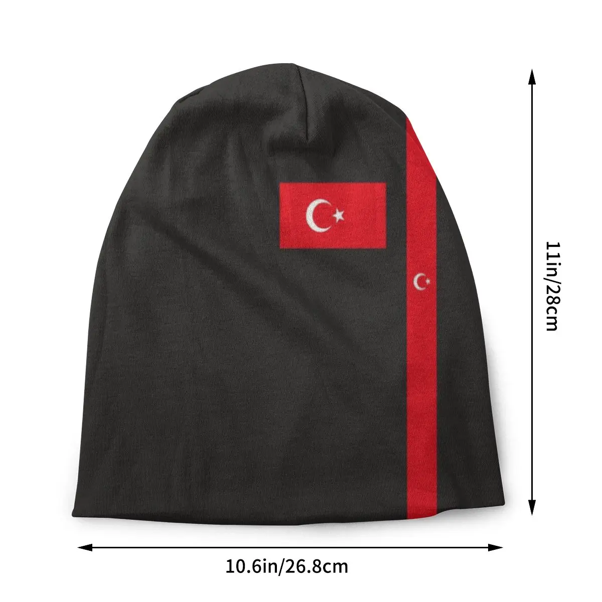 Turkey Flag Bonnet Femme Hip Hop Knitted Hat For Men Women Autumn Winter Warm Turkish Leader Mustafa Kemal Ataturk Beanies Caps