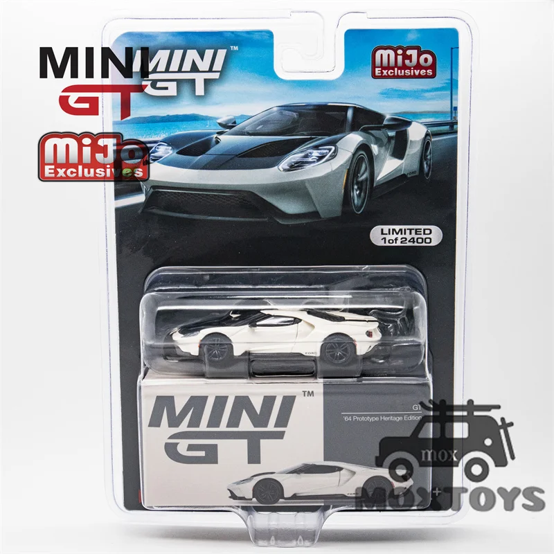 

MINI GT Mijo Exclusives 1:64 GT 64 Прототип Heritage Edition Модель автомобиля с левым рулем