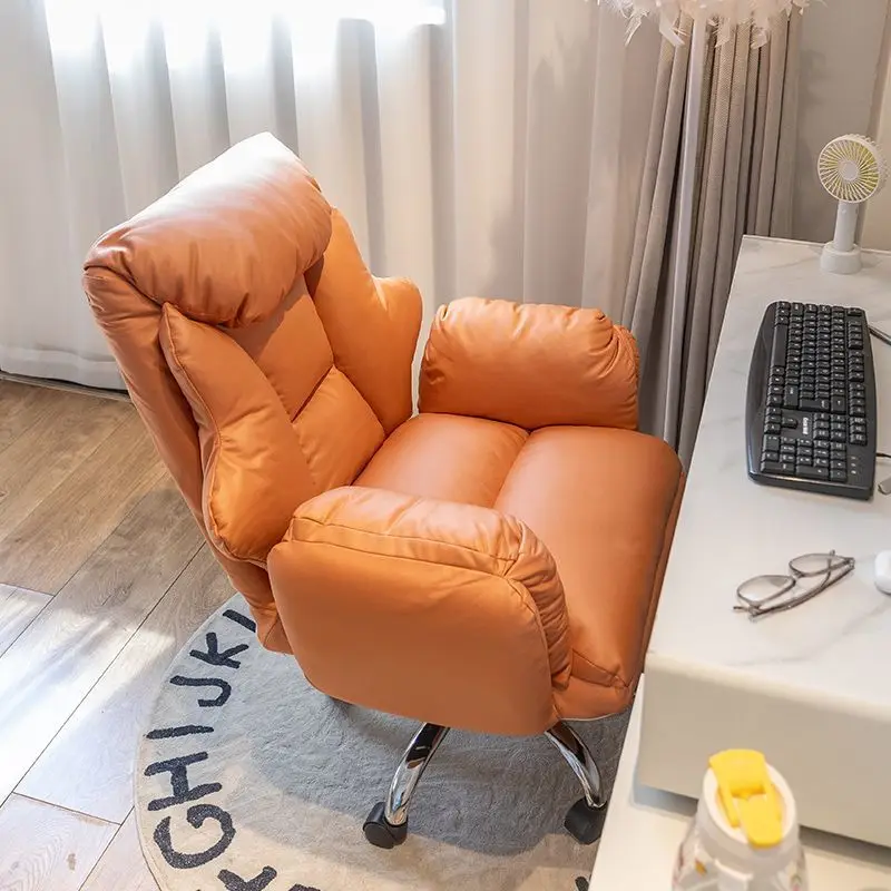 

Comfortable Sedentary Home Computer Chair Lifting Sofa Chair Female Bedroom Chairs Office Esports Living Room Backrest Chairs