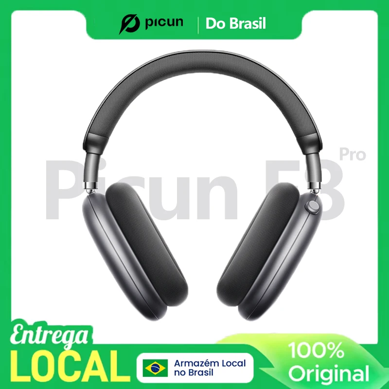 Picun F8 Pro ANC Wireless Headphones Head Tracking 3D Spatial Audio -52dB ANC HIFI Bluetooth Headset ENC HD Mic Low-Latency APP