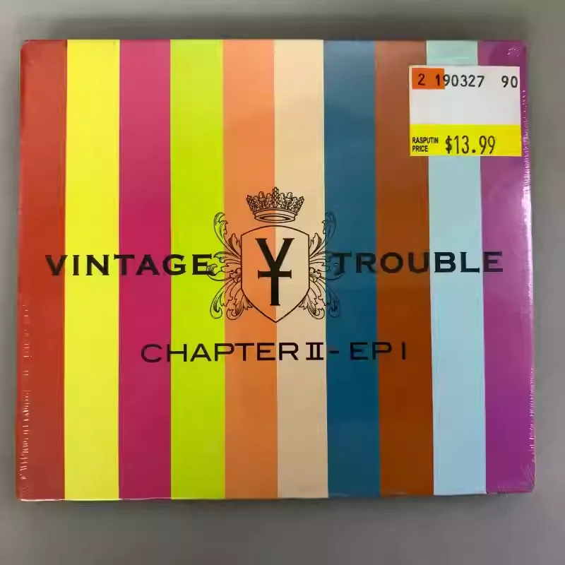 

CD Classic Retro Soul Rock & R&B Album Vintage Trouble Music CD Chapter II - EP II Music Record Cosplay Soundtracks Box Gift