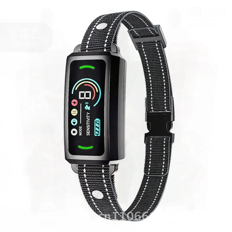 Smartpet Anti-Barking Collar Color Screen Dog Training Device Multi-Functional Waterproof Vibration Electric Shock Automatic for