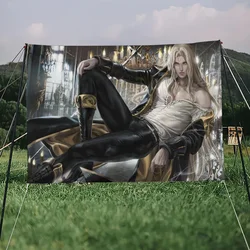Cartoon Castlevania flag College Bedroom Living Room Home Dorm Decor Funny Tapestry Garage Bar Wall Club Banner