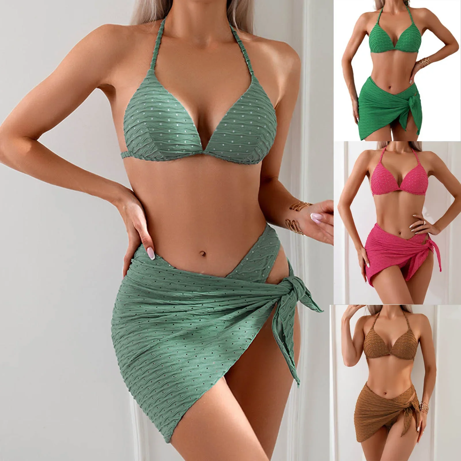 Sexy rendas até biquinis conjunto sem costas maiô personalidade feminina moda e sólido beachwear monokini maiô 2025 novo
