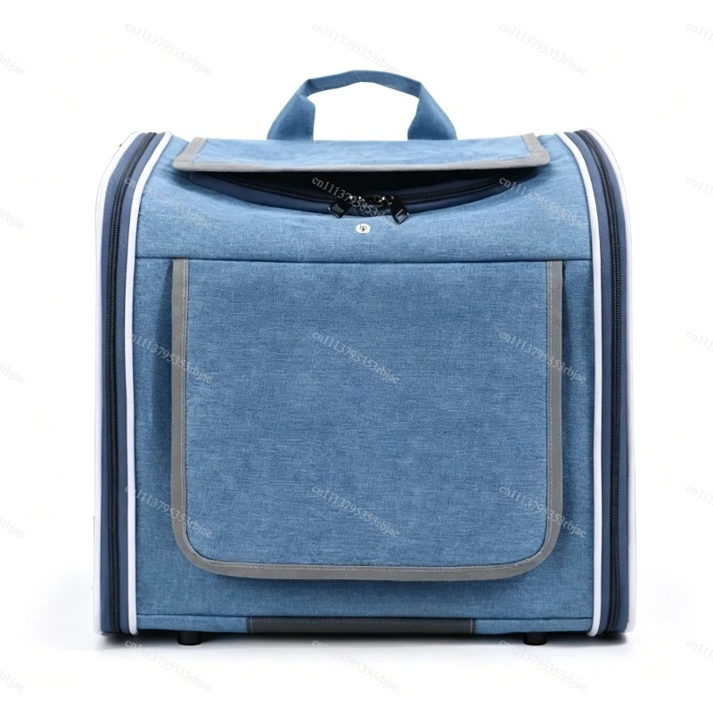 Motorcycle Car Backpack, Nordic Style Bicycle Cat and Dog Bag