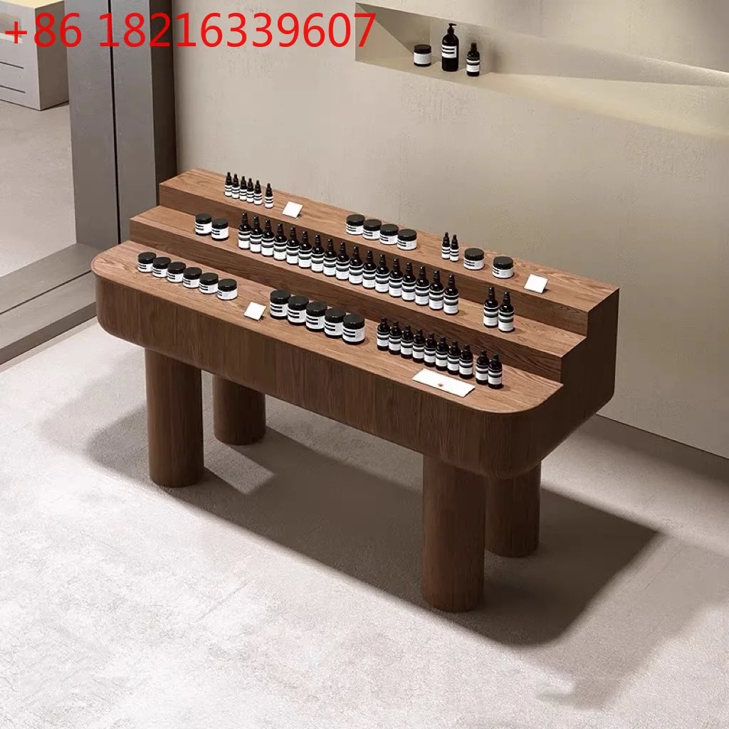 

Стол для демонстрации Nakajima, стол для ароматерапии с эфирным маслом, подставка для ухода за кожей, коммерческие товары