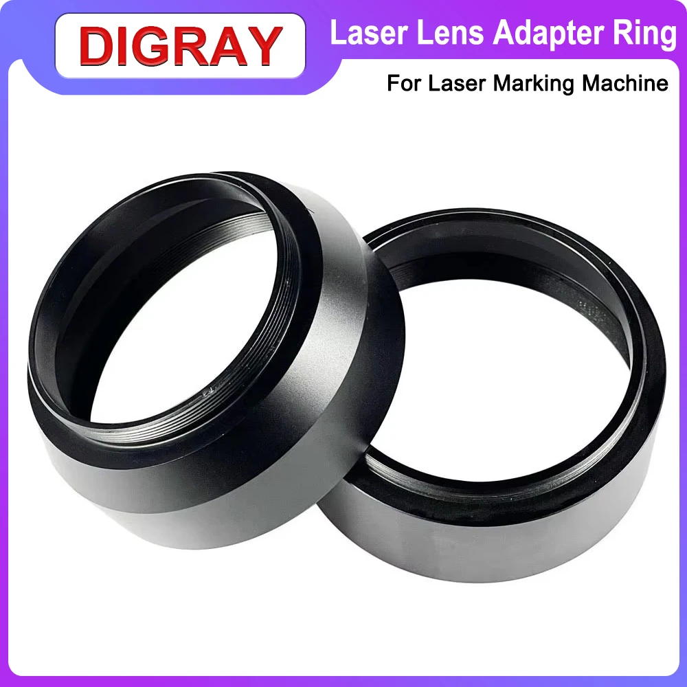 DIGRAY  Scan Lens Adapter Ring M79 & M67 Change to M85 Extend Ring Width 15mm 18mm 28mm 32mm for Laser Marking Machine