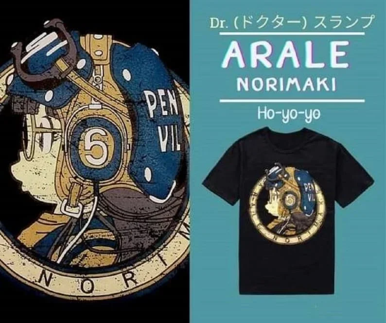 Arale Norimaki, Japanese Cartoon Anime T-shirt