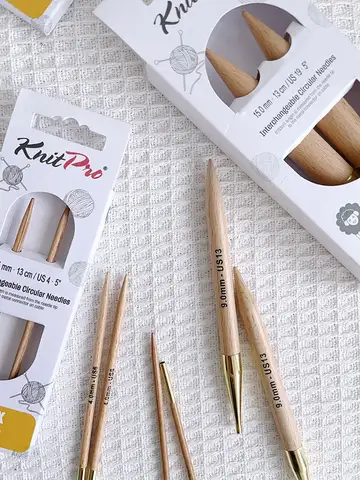 Ago da maglia circolare intercambiabile Knitpro Basix da 11,5 cm da 1 pezzo