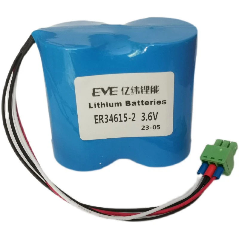 ER34615-2 3.6V Non-rechargeable Lithium Battery Pack