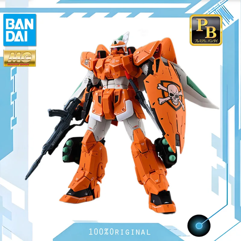 

BANDAI Anime In Stock MG PB 1/100 ZGMF-1017 MOBILE GINN New Mobile Report Model Kit Assembly Plastic Action Toy Figure Gift