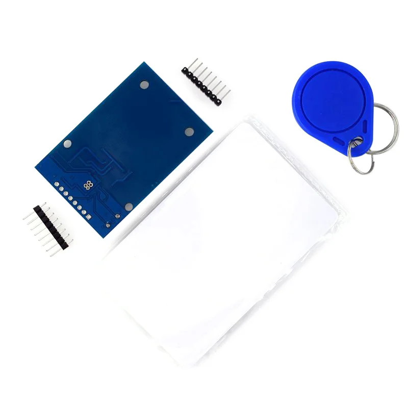 Radio Module MFRC522 RC522 RFID Radio Frequency Induction IC Card Induction Module With S50 Fudan Card, Keychain