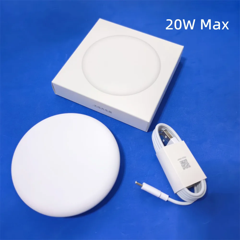 

Беспроводное зарядное устройство Xiaomi 20W с быстрой зарядкой QC3.0 Qi и интеллектуальным вентилятором для Mi 17 Pro Max, 15, 14, 13, 12, 10, 11T Pro, 9, Redmi K90