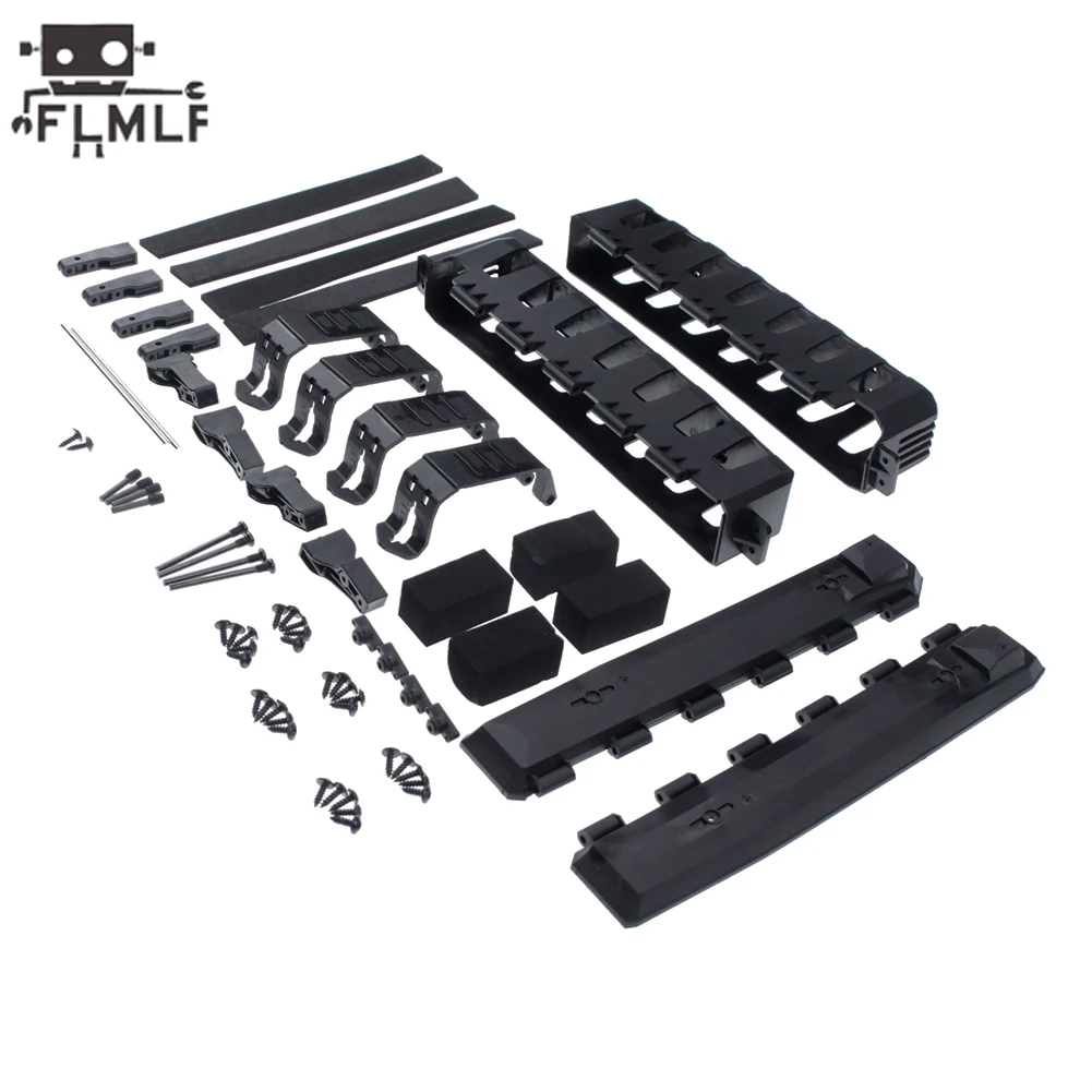 Electric Conversion Battery Box Set for 1/8 HPI Racing Savage XL FLUX Rofun Rovan TORLAND Monster Brushless Truck Rc Car Parts