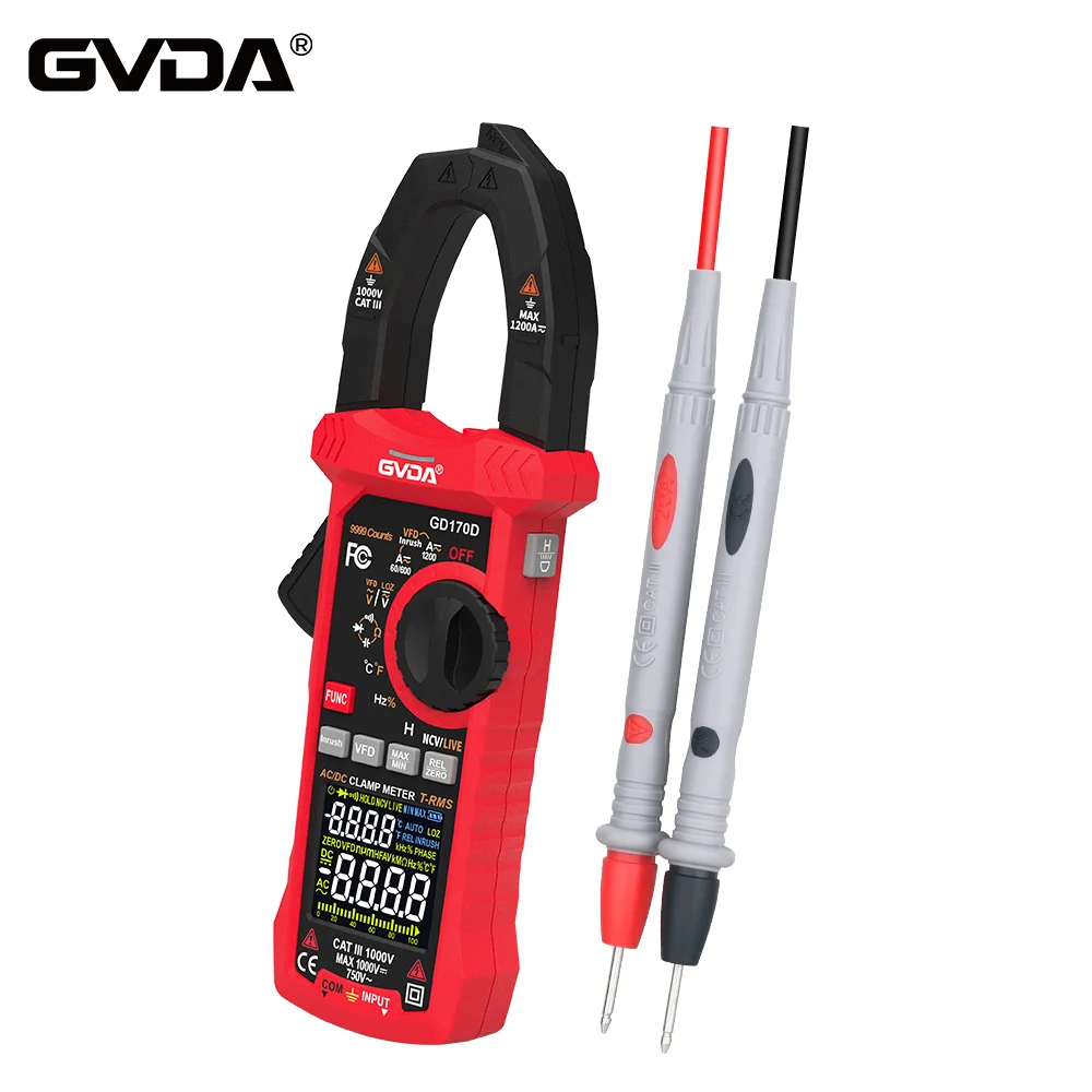 Gvda Clamp Meter 10…