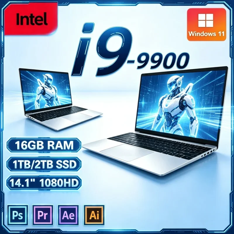 I9‑9900 New Business Laptop 14.1