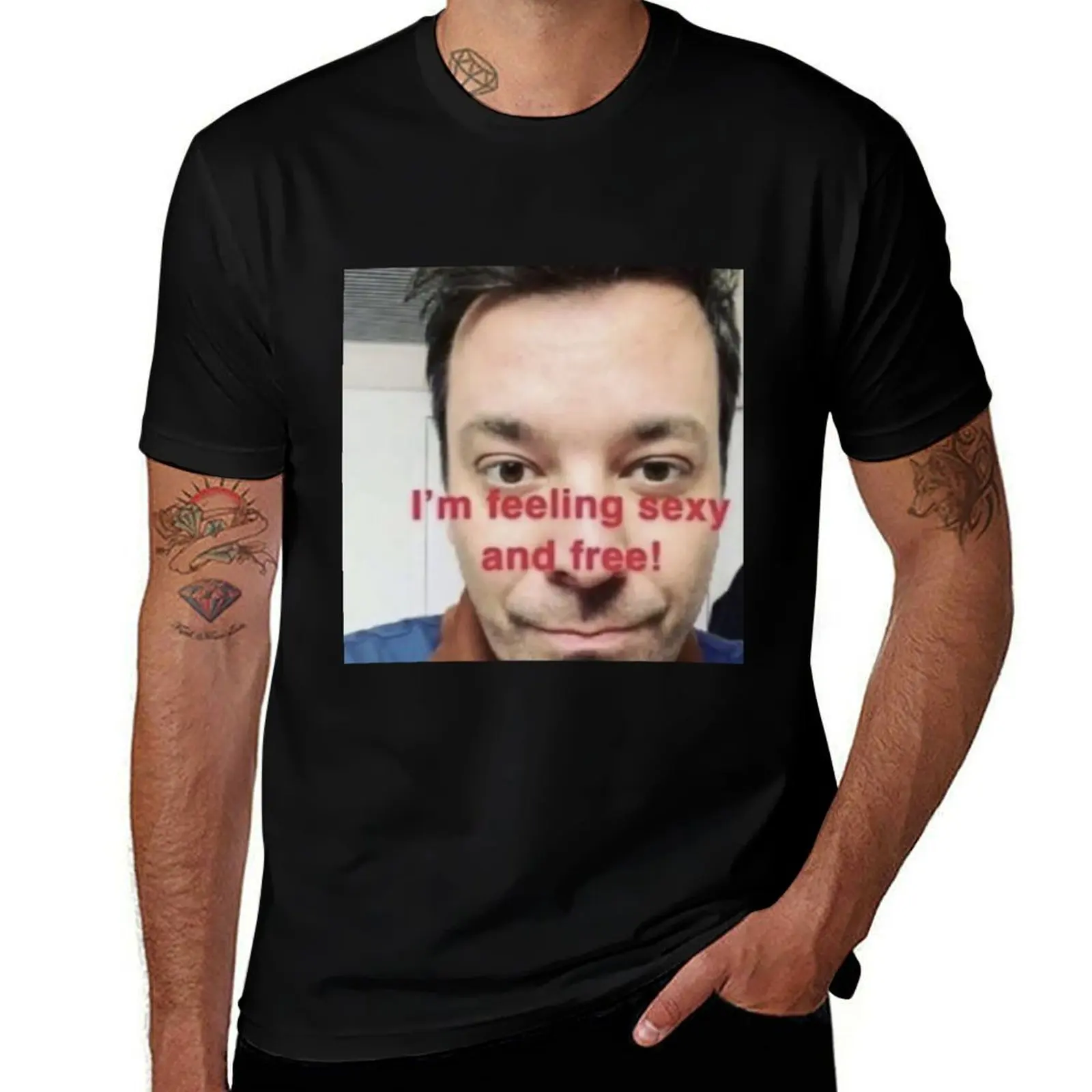 

Jimmy Fallon - Meme T-Shirt Lightweight Gym Training T-Shirt