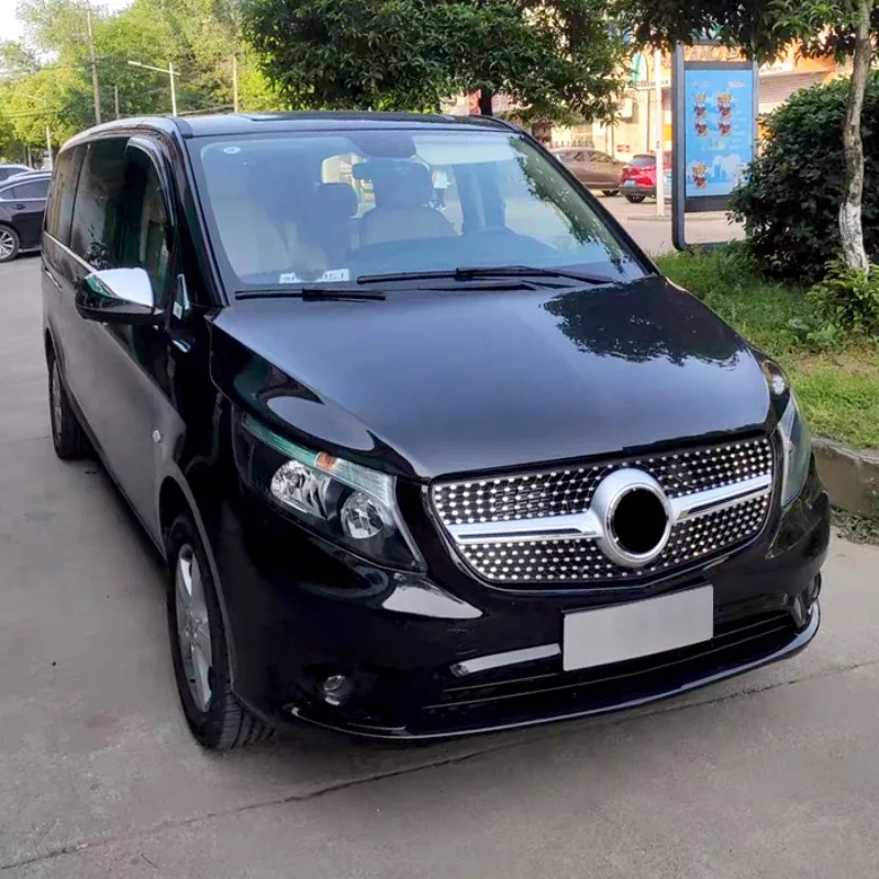 

Подходит для Mercedes Benz Vito, модернизация решетки Starry V-class W447 V260L, передняя часть V250, внешняя сетка VITO.