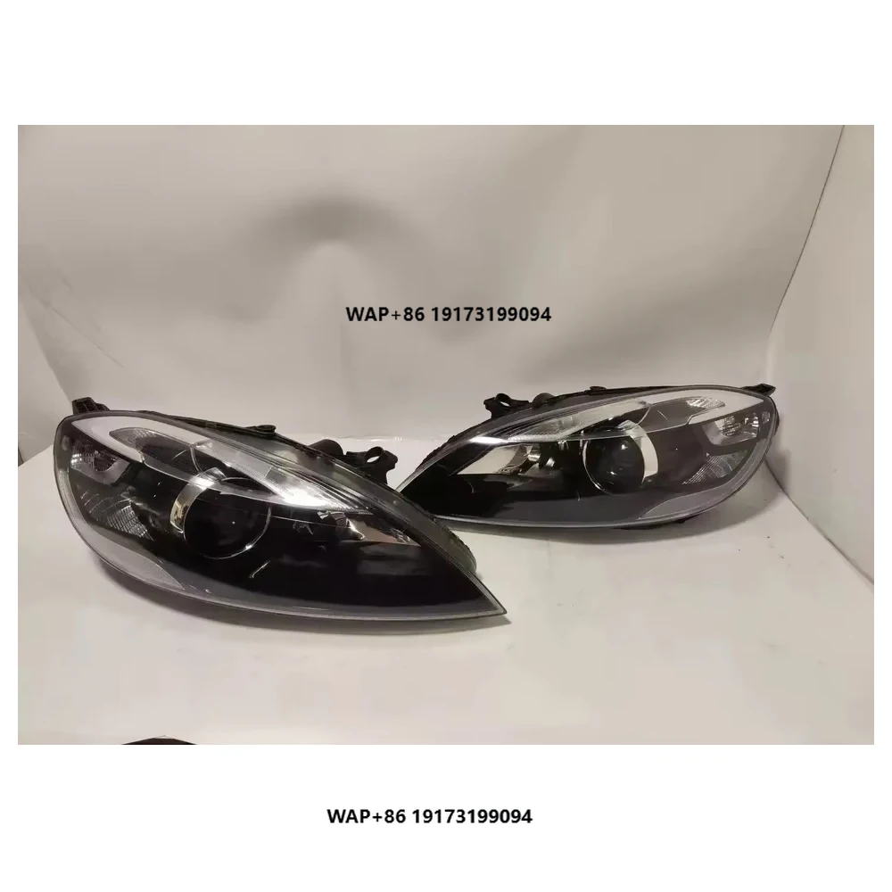 

For-Volvo V40 13-16 Interior Kits ABS Front Headlight Head Light Headlamp with DRL Daytime Running Light and Turn Signal